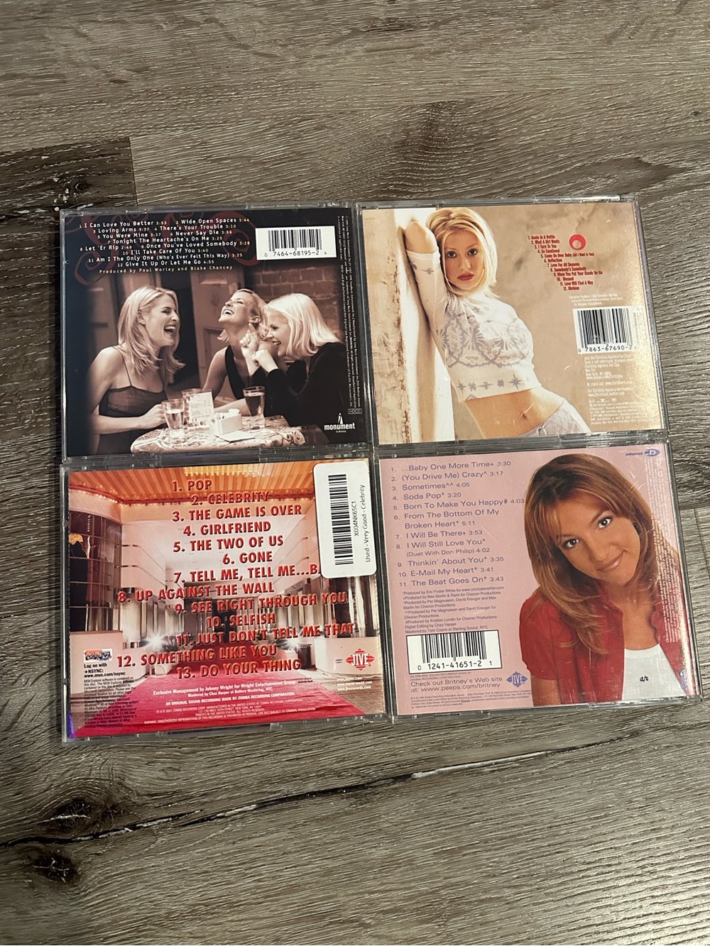 Mixed Pop CD Lot — Christina Aguilera, The Chicks, *NSYNC, Britney - Picture 2 of 10